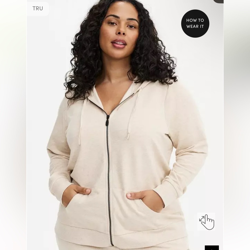 TRU Classic Zip-Up Fleece Hoodie